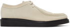 Paul Smith Off-White Suede Uriah Lace-Ups