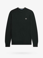 Fred Perry   Sweater Green   Mens