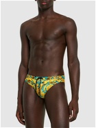 VERSACE Cocco Barocco Printed Tech Swimsuit