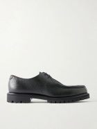Mr P. - Jacques Full-Grain Leather Derby Shoes - Black