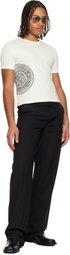 Jean Paul Gaultier Off-White 'The Laurel Stamped' Baby T-shirt