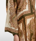 Zimmermann Mahon paisley silk midi dress