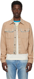 Diesel Beige D-Milo Denim Jacket