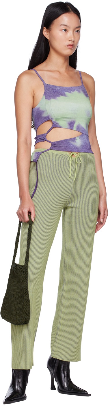 Paloma Wool Purple & Green Carl Leggings Paloma Wool