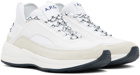 A.P.C. White Run Around Sneakers