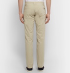 Loro Piana - Slim-Fit Stretch-Cotton Trousers - Neutrals