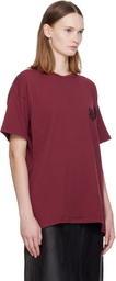 WILLY CHAVARRIA Red Proverb Easy T-shirt