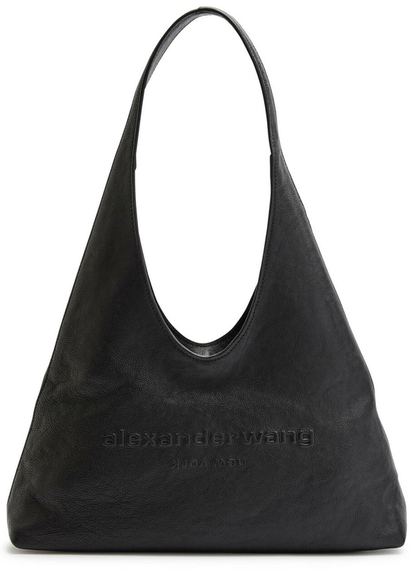 Photo: Alexander Wang Pike Small Leather Shoulder bag - Black - One Size