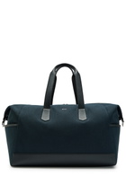Boss Dakkar Leather-trim Canvas Holdall bag - Navy - One Size