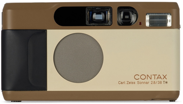 Photo: MAD Paris SSENSE Exclusive Brown MAD Contax T2 Camera