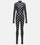 Dolce&Gabbana - Logo printed jersey jumpsuit