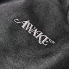 Awake NY Sun Bleached Classic Logo Short in Charcoal