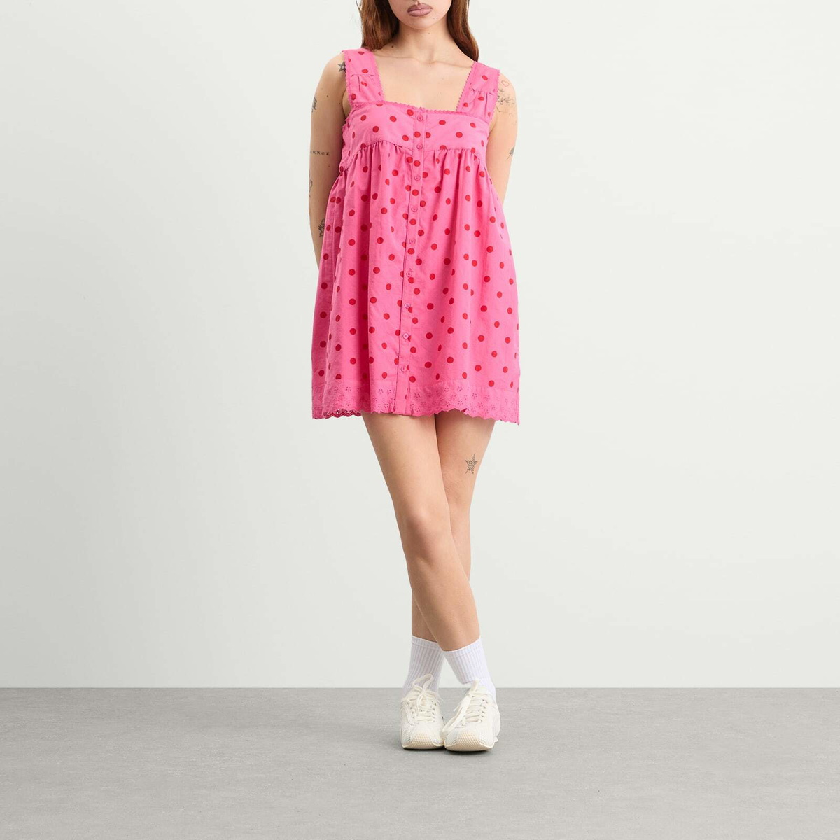 Damson Madder Women's Elspeth Dress in Pink