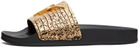 Giuseppe Zanotti Gold Brett Sandals