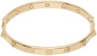 Valentino Garavani Gold Rockstud Bangle Bracelet