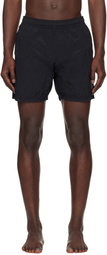 Stone Island Black B100004 Nylon Metal Swim Shorts