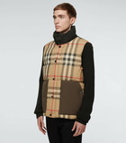 Burberry - Kenwick checked down vest