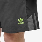 Adidas Men's Rekive Short in Carbon/Grey Five