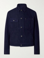 Ralph Lauren Purple label - Suede Field Jacket - Blue