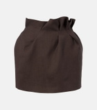 Magda Butrym Linen miniskirt