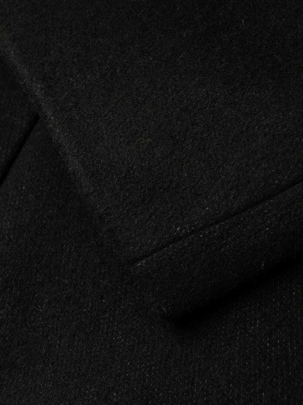 OFF-WHITE - Single Breasted Coat With Logo Inlay Off-White