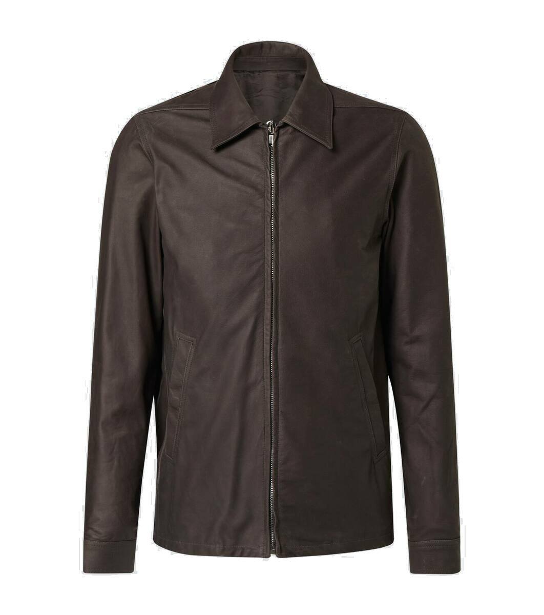 Rick Owens Leather Jacket main image 0