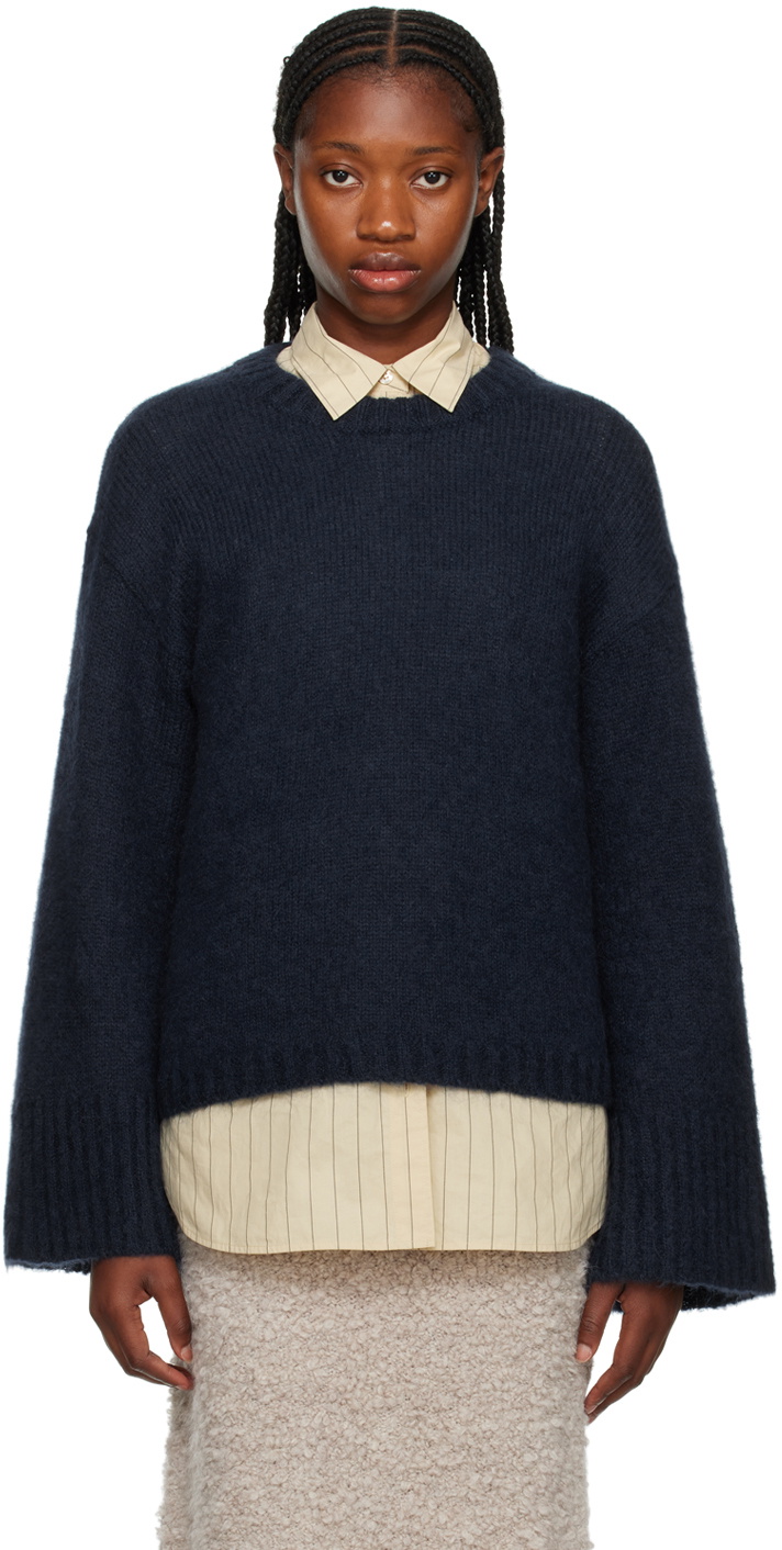 by Malene Birger Navy Ciarra Sweater by Malene Birger