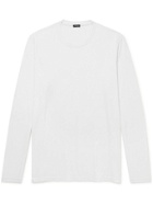 Kiton - Cotton and Cashmere-Blend Jersey T-Shirt - White