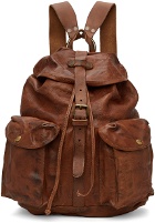 RRL Brown Riley Rucksack Backpack