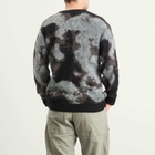 Manastash Men's Blurry Jaquard Cardigan in Black