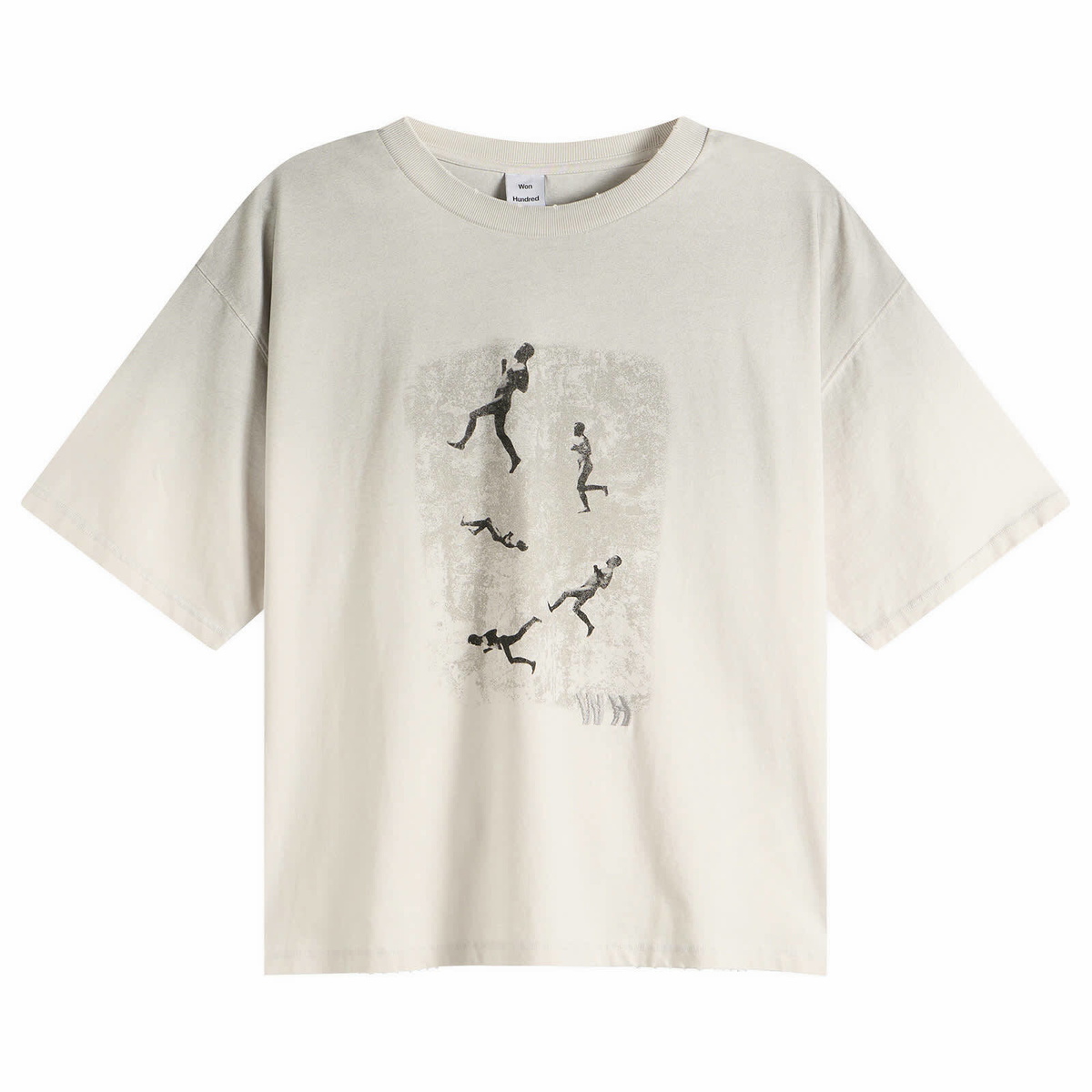 Won Hundred Men's Houston Run T-Shirt in Nimbus Cloud