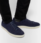 TOM FORD - Warwick Suede Sneakers - Men - Midnight blue