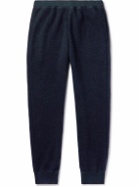 Tod's - Tapered Shell-Trimmed Cashmere and Virgin Wool-Blend Sweatpants - Blue