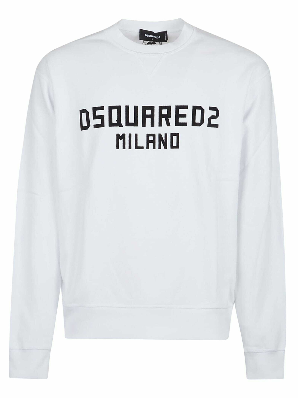 スウェット・トレーナー DSQUARED2 'Dsq2' sweatshirt White/Black Dsquared2 Black 24-7Star Sweatshirt Dsquared2