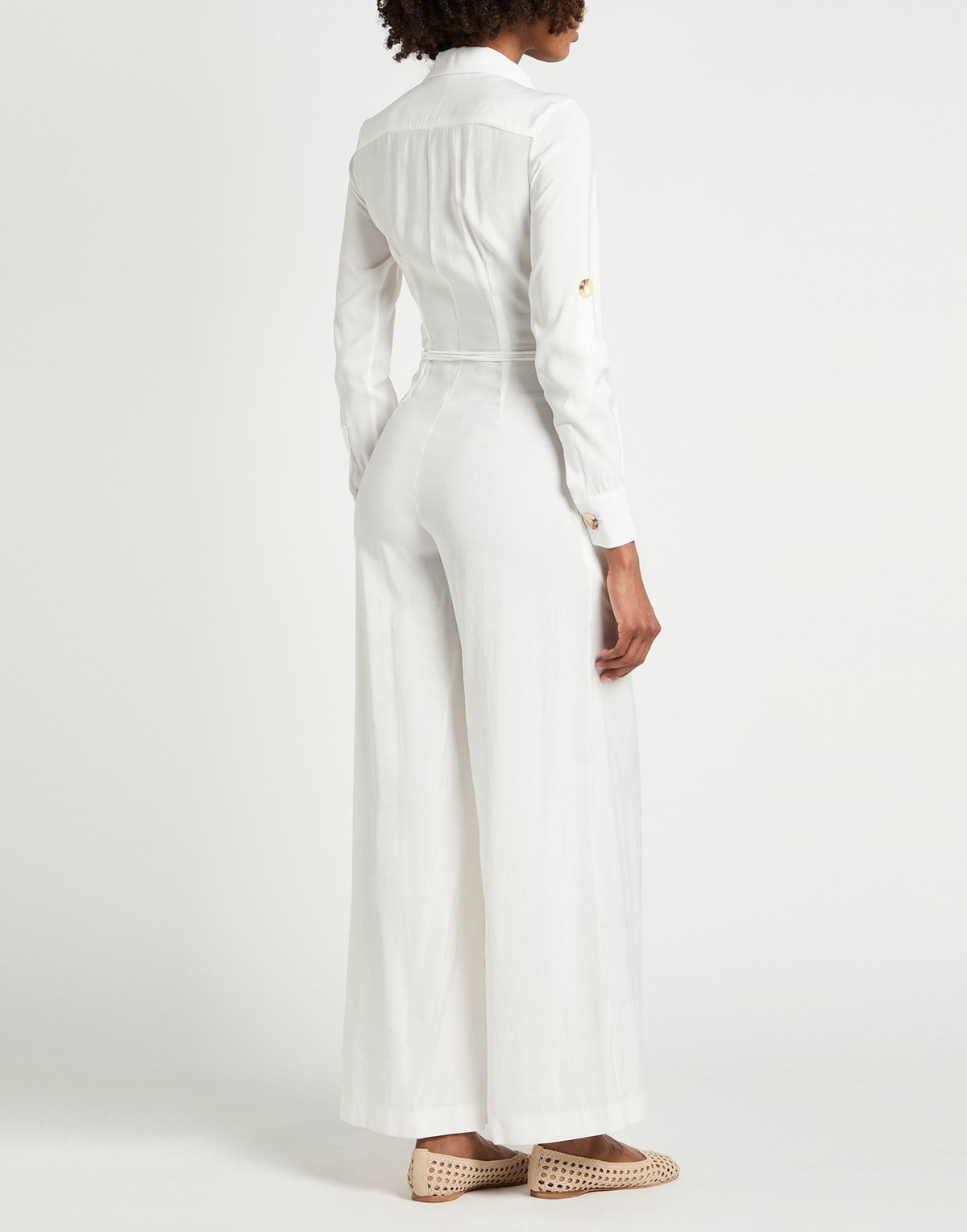 Jijil Womens Jumpsuit in White