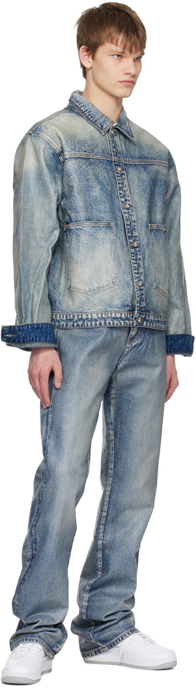 Who Decides War by MRDR BRVDO Blue Furor Jeans