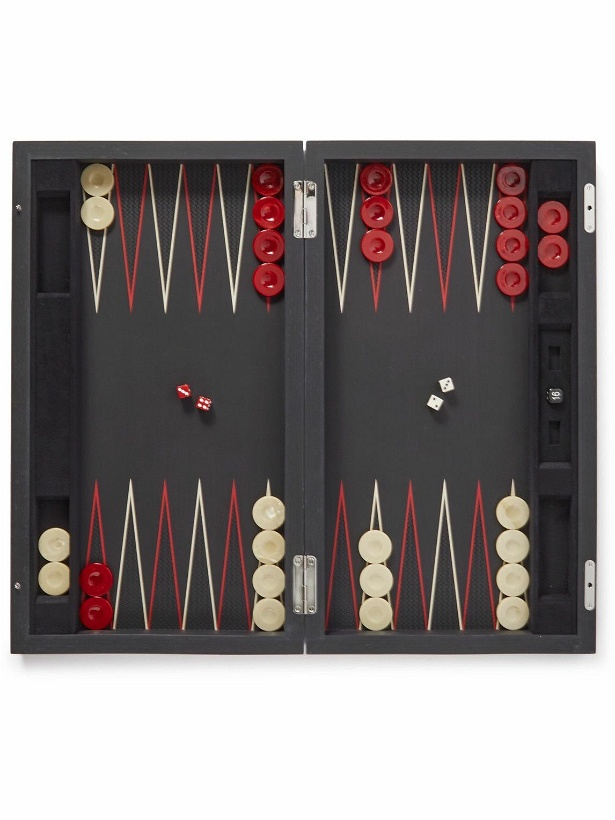 Photo: Chopard - Classic Racing Wood and Carbon Fibre Backgammon Set