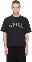 We11done Black Painting T-Shirt