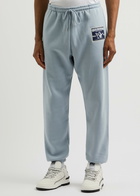 True Religion Logo Jersey Sweatpants Blue