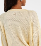 The Attico Open-knit minidress
