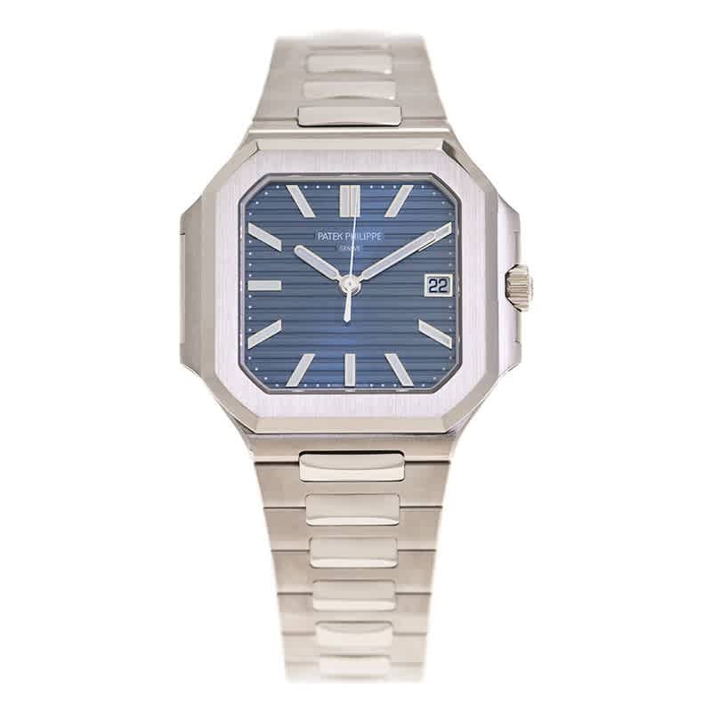 Patek Philippe Cubitus 40mm Automatic Blue Dial Mens Watch 7128-1G-001