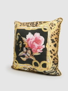 ROBERTO CAVALLI Rosamare Silk Cushion