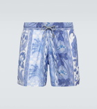 Etro Printed swim trunks