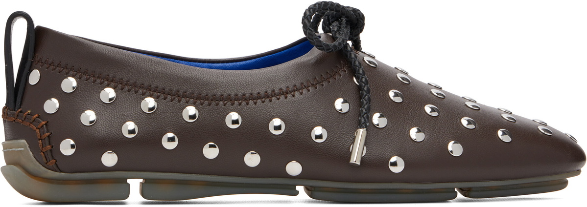 Wales Bonner Brown Chakra Loafers