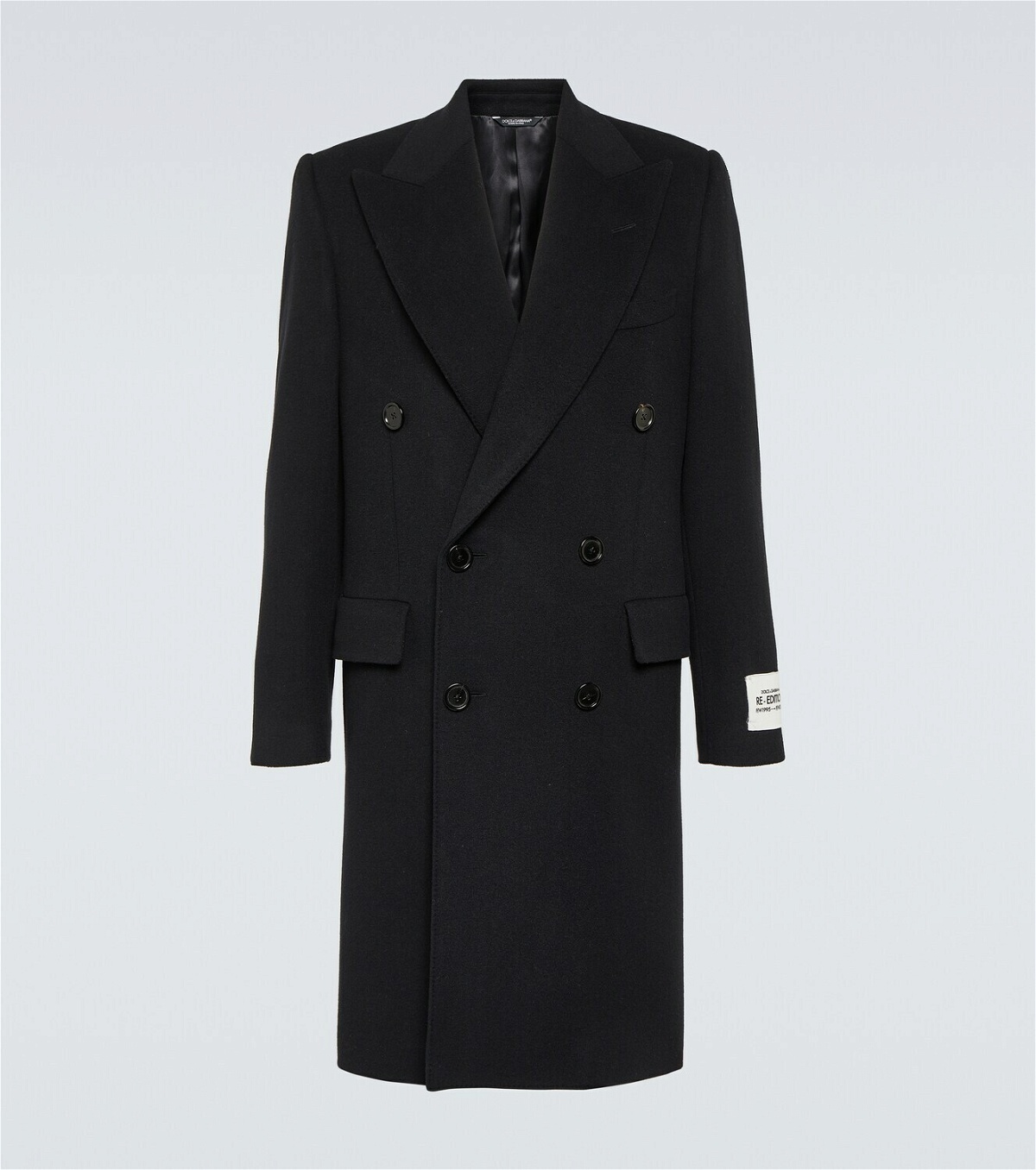 Dolce&Gabbana Double-breasted wool-blend coat