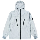 Stone Island Men's Skin Touch Nylon-TC Packable Jacket in Sky Blue