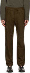 Barena Brown Wool Trousers