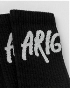 Axel Arigato Graffiti Tube Sock Black - Mens - Socks