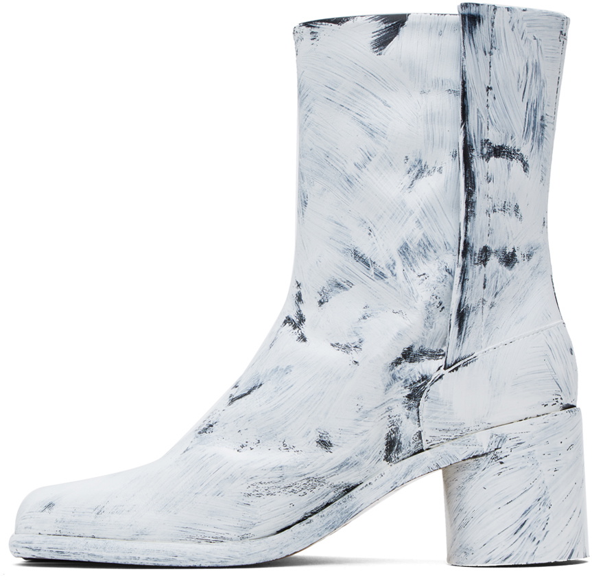 Maison Margiela White Tabi Bianchetto Boots Maison Margiela