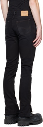 Balenciaga Black Super Fitted Jeans